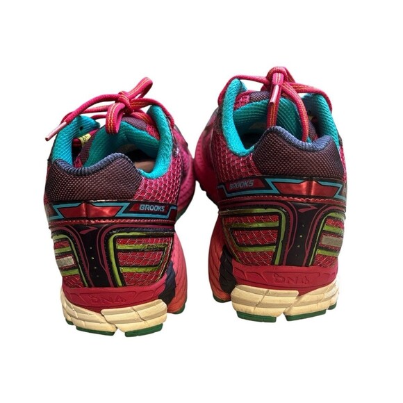 Brooks Adrenaline GTS 15 Pink Women Size 10.5 Athletic Running Sneakers - Picture 4 of 7